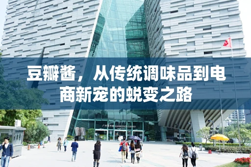 豆瓣酱，从传统调味品到电商新宠的蜕变之路