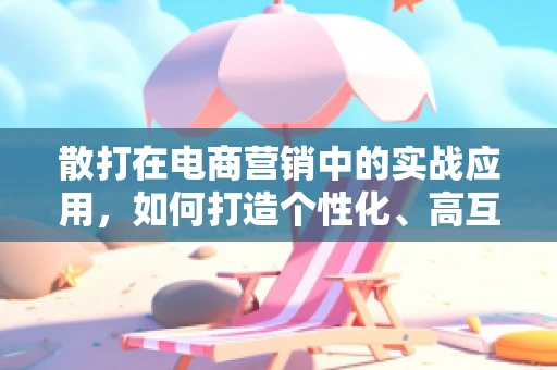 散打在电商营销中的实战应用，如何打造个性化、高互动的购物体验？