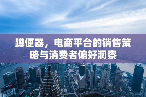 蹲便器，电商平台的销售策略与消费者偏好洞察