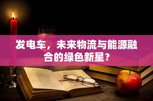 发电车，未来物流与能源融合的绿色新星？