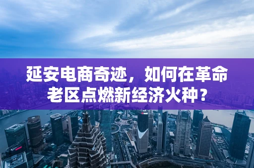 延安电商奇迹，如何在革命老区点燃新经济火种？