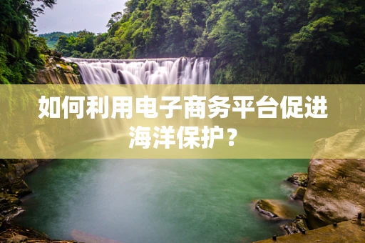 如何利用电子商务平台促进海洋保护？