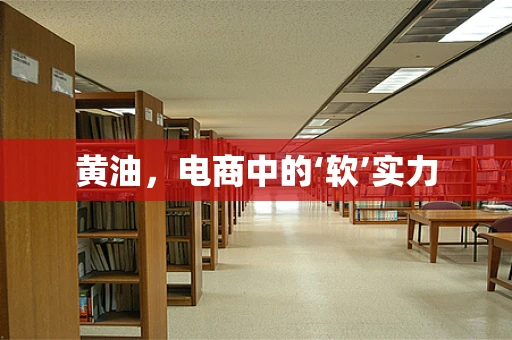 黄油，电商中的‘软’实力