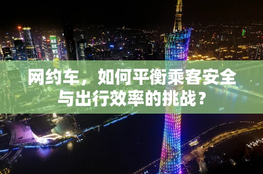 网约车，如何平衡乘客安全与出行效率的挑战？