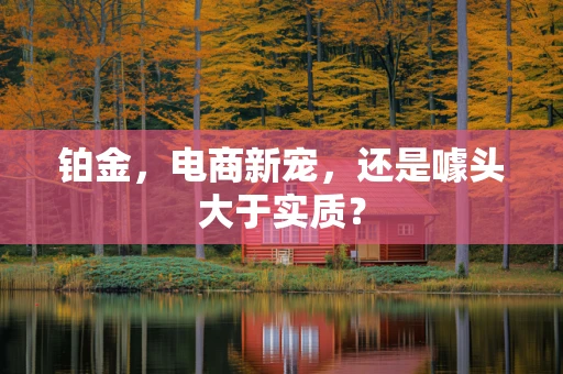 铂金，电商新宠，还是噱头大于实质？