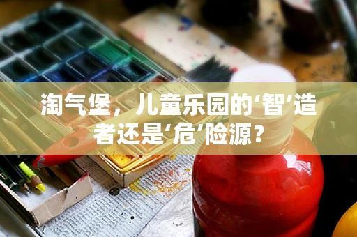 淘气堡，儿童乐园的‘智’造者还是‘危’险源？