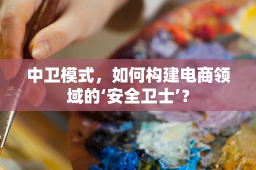 中卫模式，如何构建电商领域的‘安全卫士’？