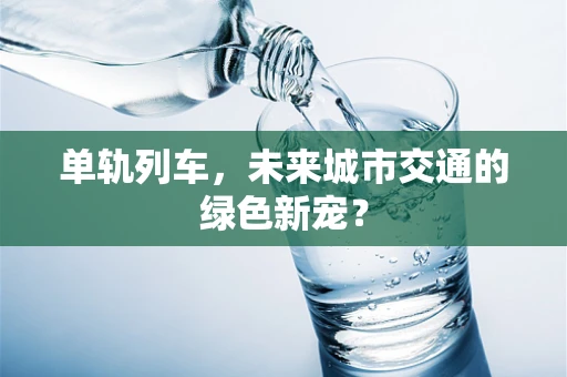 单轨列车，未来城市交通的绿色新宠？