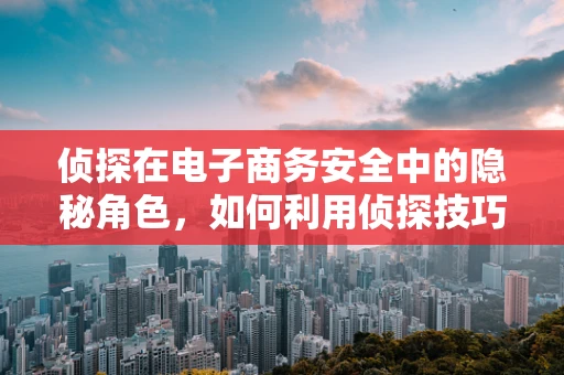 侦探在电子商务安全中的隐秘角色，如何利用侦探技巧保护在线交易安全？
