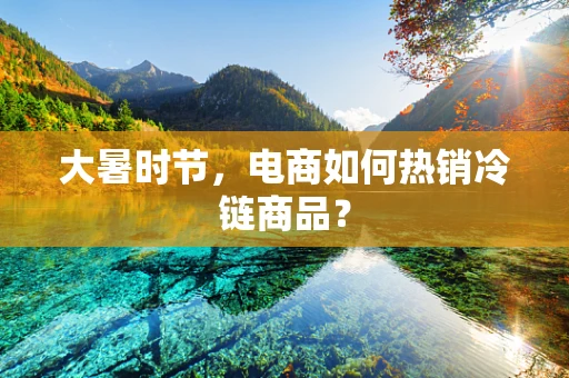 大暑时节，电商如何热销冷链商品？