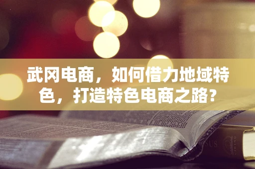 武冈电商，如何借力地域特色，打造特色电商之路？