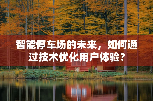 智能停车场的未来，如何通过技术优化用户体验？