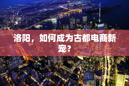 洛阳，如何成为古都电商新宠？