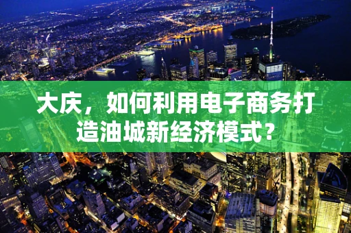 大庆，如何利用电子商务打造油城新经济模式？