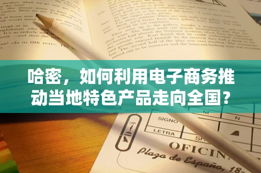 哈密，如何利用电子商务推动当地特色产品走向全国？