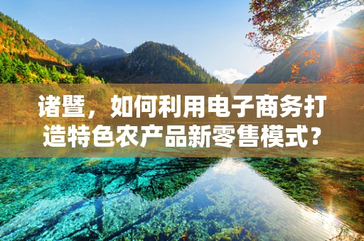 诸暨，如何利用电子商务打造特色农产品新零售模式？