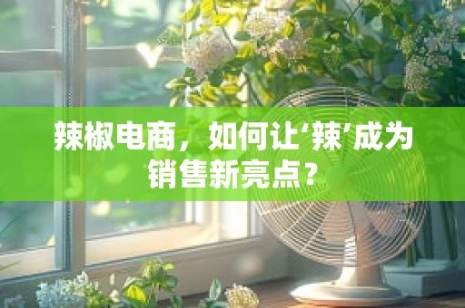 辣椒电商，如何让‘辣’成为销售新亮点？