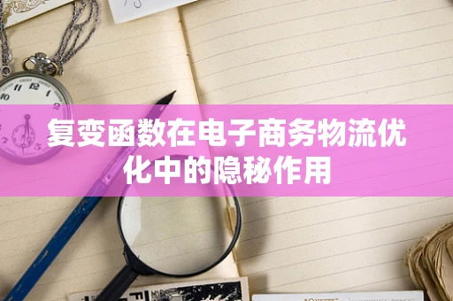 复变函数在电子商务物流优化中的隐秘作用