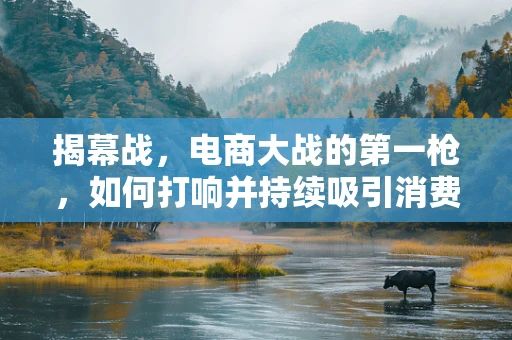 揭幕战，电商大战的第一枪，如何打响并持续吸引消费者？