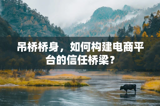 吊桥桥身，如何构建电商平台的信任桥梁？