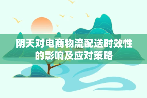 阴天对电商物流配送时效性的影响及应对策略