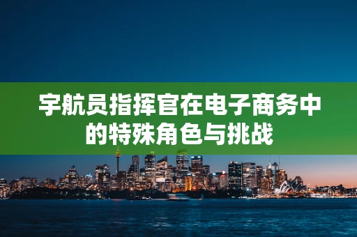 宇航员指挥官在电子商务中的特殊角色与挑战