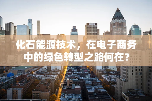 化石能源技术，在电子商务中的绿色转型之路何在？