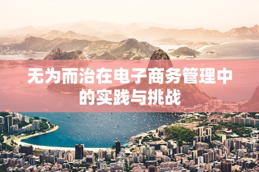 无为而治在电子商务管理中的实践与挑战
