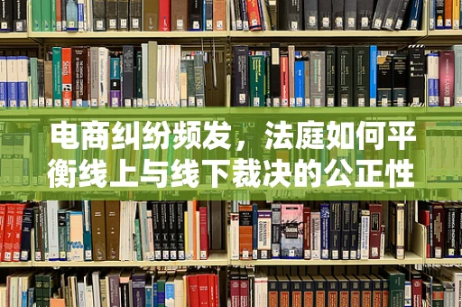电商纠纷频发，法庭如何平衡线上与线下裁决的公正性？
