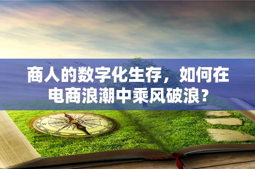 商人的数字化生存，如何在电商浪潮中乘风破浪？