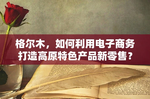 格尔木，如何利用电子商务打造高原特色产品新零售？