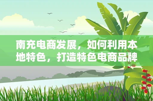 南充电商发展，如何利用本地特色，打造特色电商品牌？