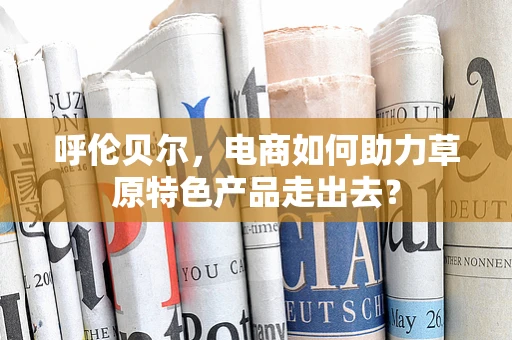 呼伦贝尔，电商如何助力草原特色产品走出去？