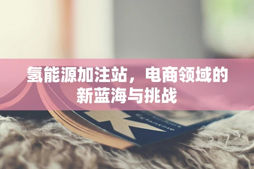 氢能源加注站，电商领域的新蓝海与挑战