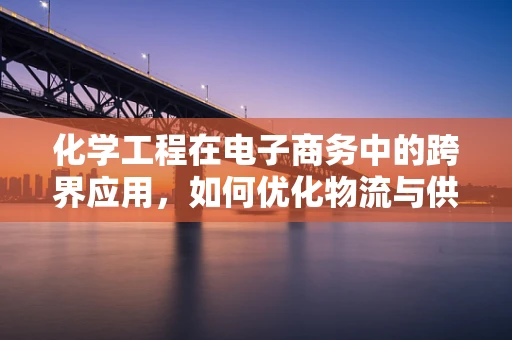 化学工程在电子商务中的跨界应用，如何优化物流与供应链管理？