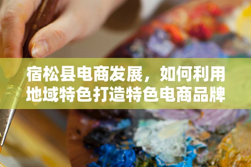 宿松县电商发展，如何利用地域特色打造特色电商品牌？