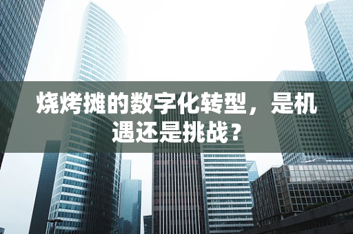 烧烤摊的数字化转型，是机遇还是挑战？