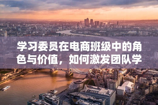 学习委员在电商班级中的角色与价值，如何激发团队学习动力？