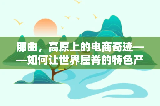 那曲，高原上的电商奇迹——如何让世界屋脊的特色产品触达全国？