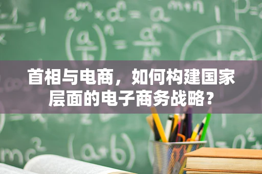 首相与电商，如何构建国家层面的电子商务战略？