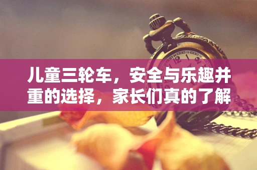 儿童三轮车，安全与乐趣并重的选择，家长们真的了解吗？
