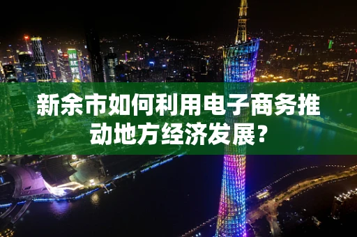 新余市如何利用电子商务推动地方经济发展？