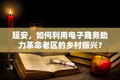 延安，如何利用电子商务助力革命老区的乡村振兴？