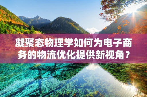 凝聚态物理学如何为电子商务的物流优化提供新视角？