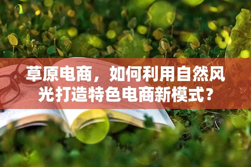 草原电商，如何利用自然风光打造特色电商新模式？