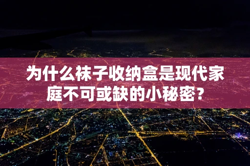 为什么袜子收纳盒是现代家庭不可或缺的小秘密？