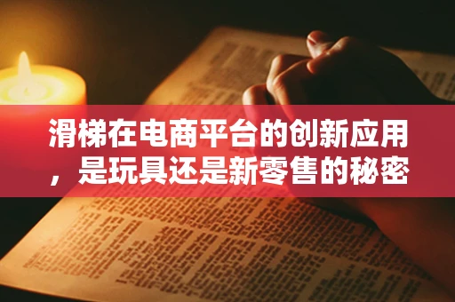 滑梯在电商平台的创新应用，是玩具还是新零售的秘密武器？