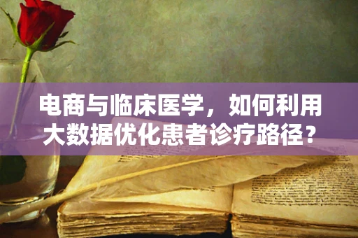 电商与临床医学，如何利用大数据优化患者诊疗路径？
