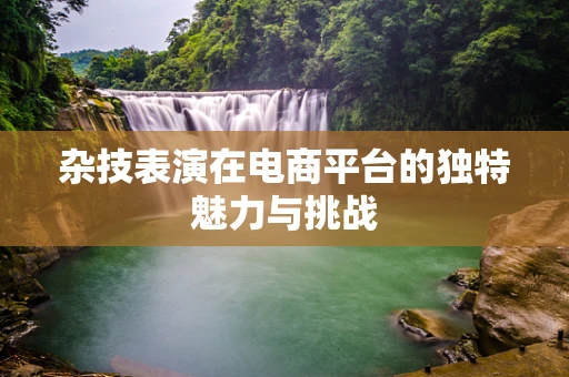 杂技表演在电商平台的独特魅力与挑战
