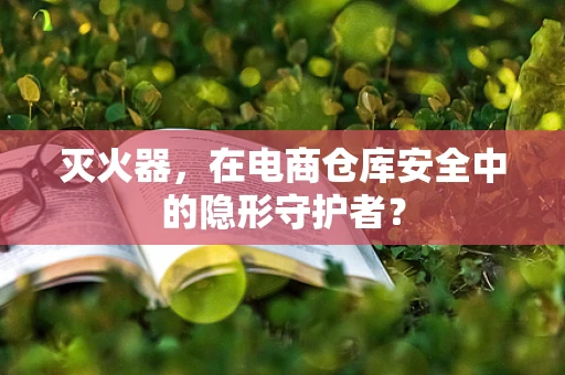 灭火器，在电商仓库安全中的隐形守护者？